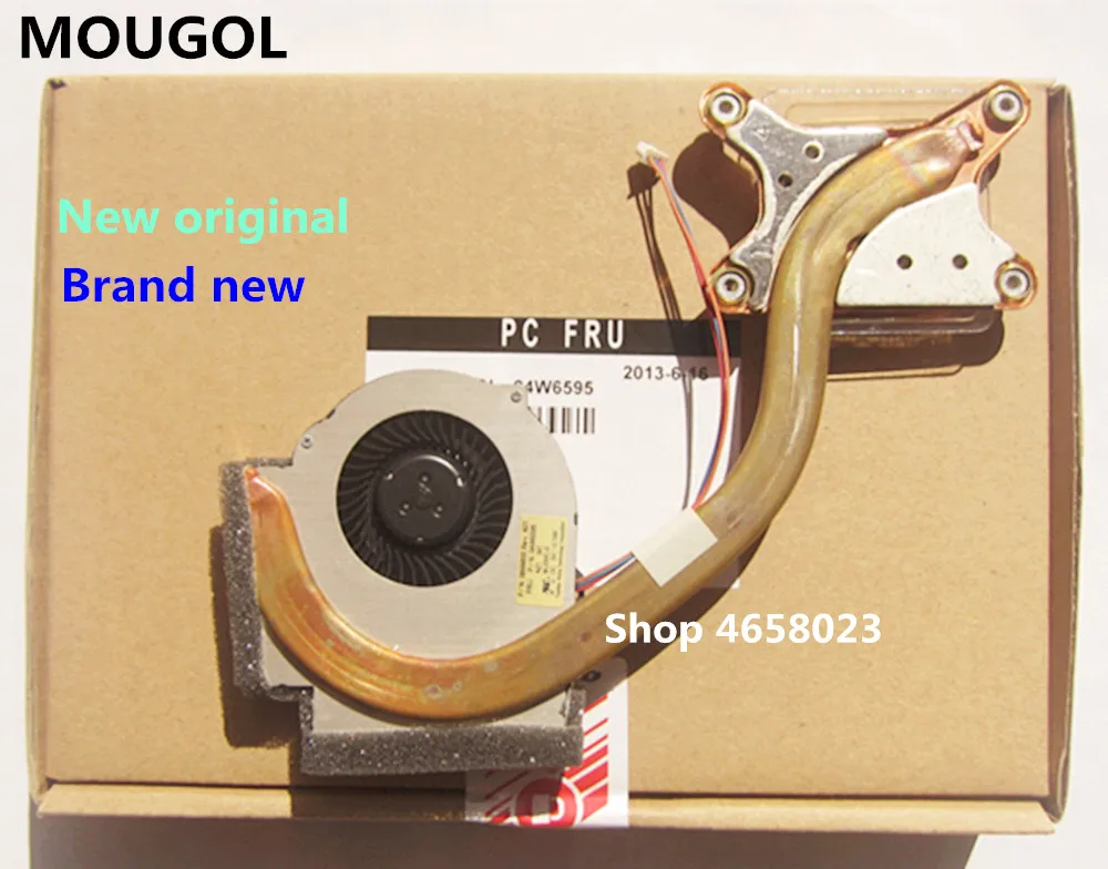 

MOUGOL New Original for Lenovo ThinkPad T410 T410i Integrated Heatsink Fan 45M2721 45N5685 04W6595 45M2723