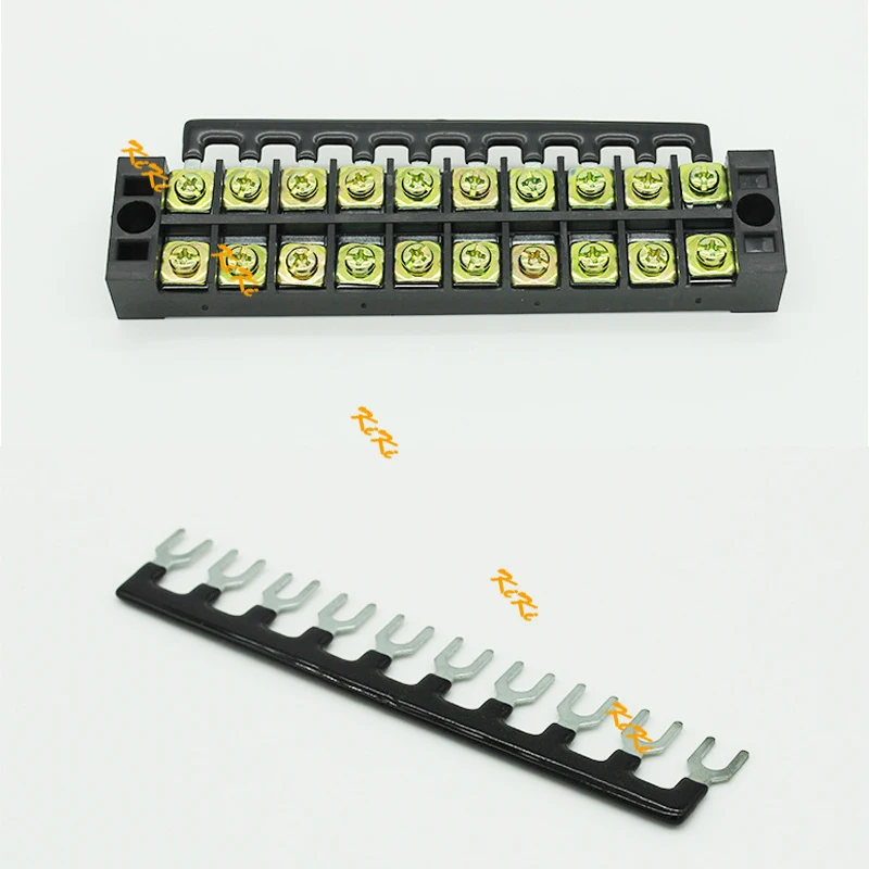 TB 2510 коннектор для клеммной колодки 25 А 10 контактов короткий Клеммная колодка