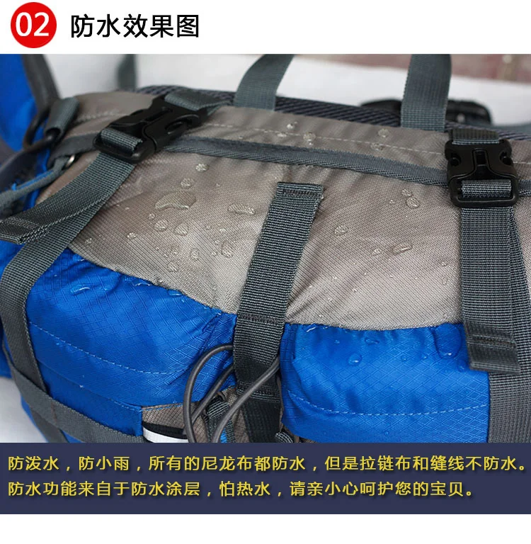 Многофункциональное туристическое снаряжение с карманами для мужчин и женщин, походные спортивные дорожные сумки, водонепроницаемые Рюкзаки