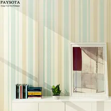 PAYSOTA Modern Vertical Stripes Wallpaper Bedroom Living Room Dining-room Film And TV Setting Background Non-woven Wall Paper