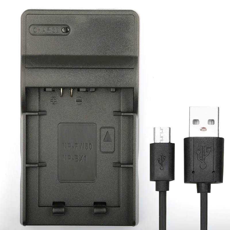 

LANFULANG NP-FW50 New Micro USB Battery Charger for Sony Alpha ILCE-7R ILCE-7 a7R a7s a7 ILCE-3000 a3000 a5000 a6000 a6300 a6500