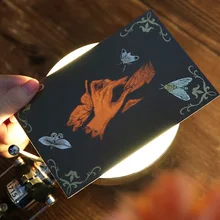 1 комплект полупрозрачный одноконфессиональный стиль/путешествия значение/состояние ведьмы креативные скрытие закладки