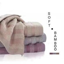 

Soft High absorbent Bamboo Face Towel cotton hair travel shower terry towel beach Gym Sports QuickDry hand Bath towel for adults