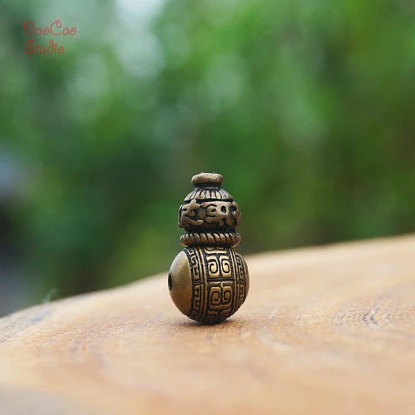 

2 Set 10mm 3 hloe Bronze Guru Beads Carved Cloud Brass Guru Bead Copper Mala Japa Bracelet Jewellry Findings