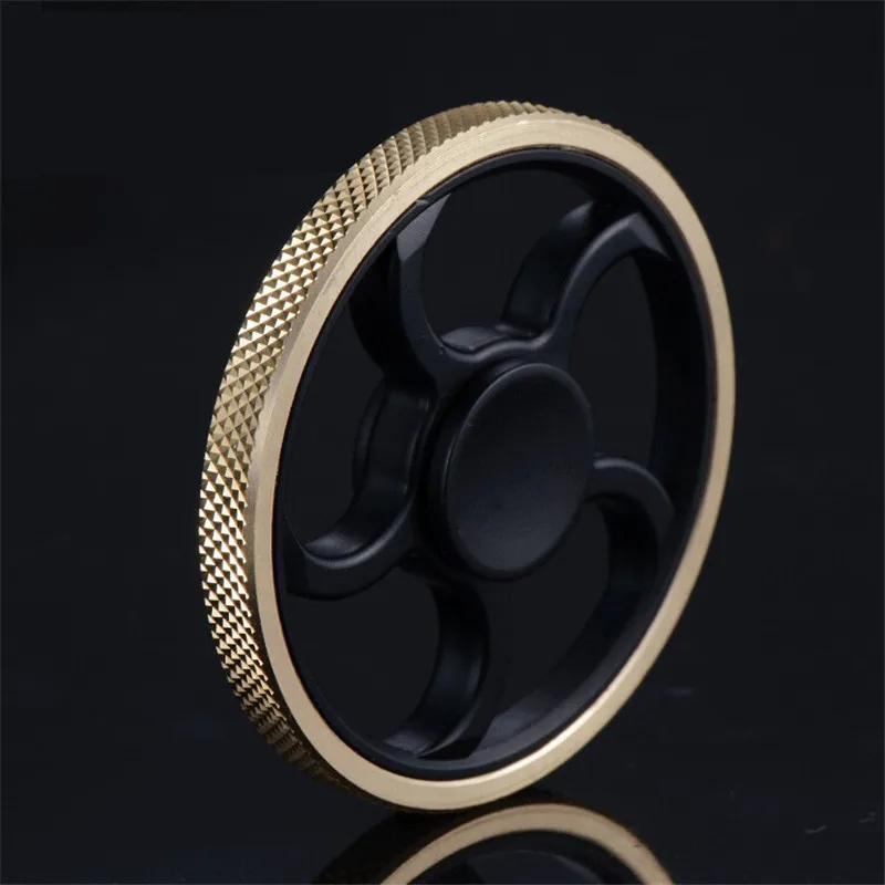 

Round Triangle Gyro Finger Triple Rotor Mini Toys Autism and ADHD Anxiety Crazy Gyro Fidget EDC Finger Spinner Hands Busy JSB103