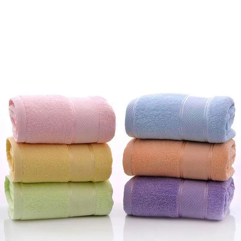 Bath Towels For Adults 100 Cotton Beach Towel Soft Thick hair towel High Absorbent washcloths baby Towel Wrap Dress 70x140cm