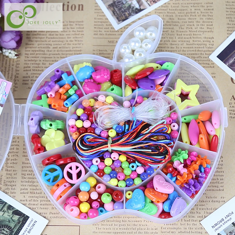 Jewelry Making Beaded toys Acrylic Bead Kit Accessories DIY Bracelects