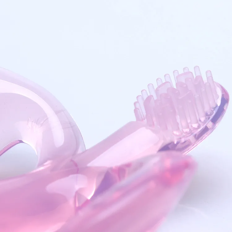 High Quality Sea Turtle Toothbrush Environmentally Safe Soft Silicone Baby Teether Teething Kids Teether Children Toothbrushs