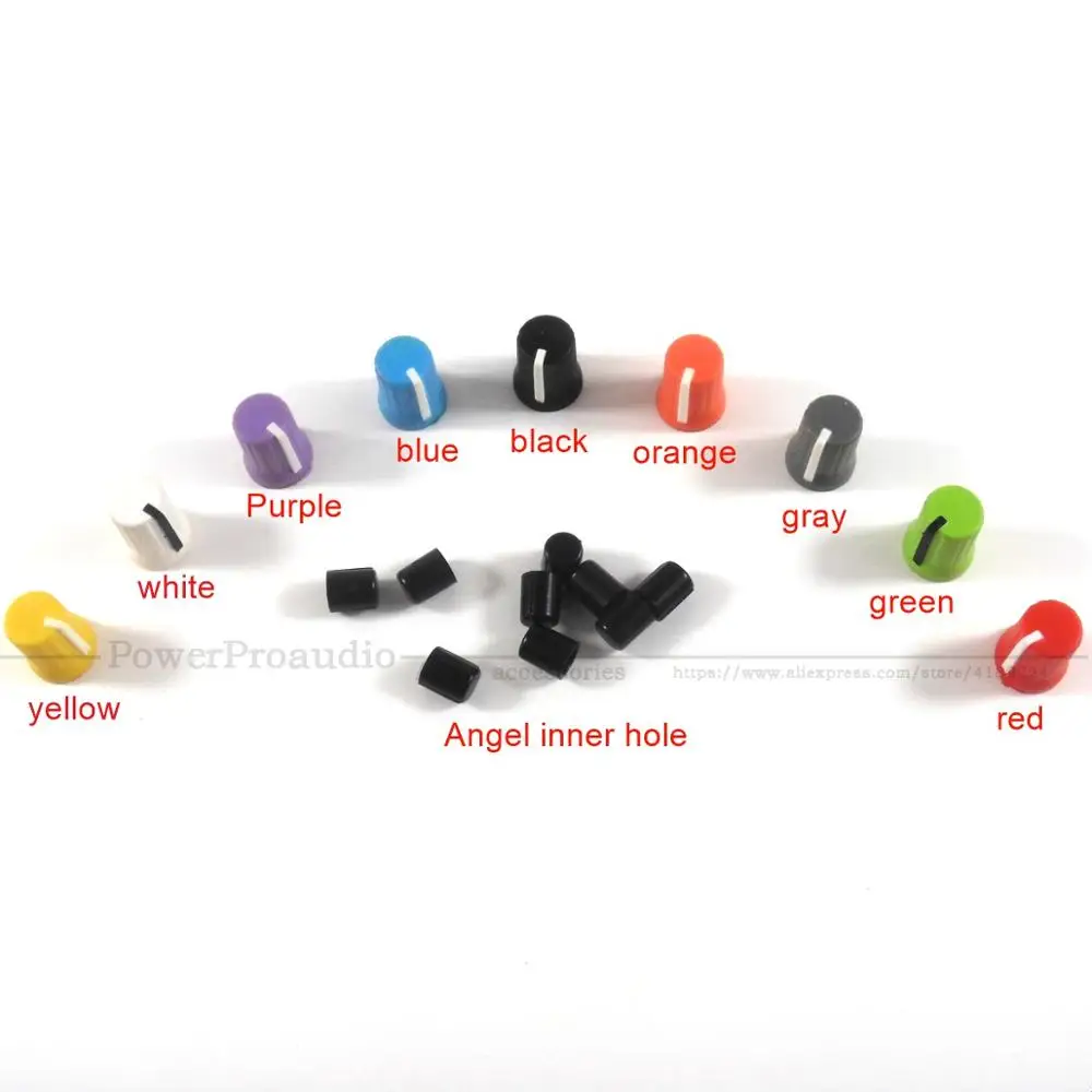 

108PCS Colorful Rotary Knob NI For Traktor Z1 Z2 S2 S4 S5 S8 DJ Controller Mixer , Pioneer XDJ-RX R1 RZ AERO DJM-T1 S9 DIY DJ