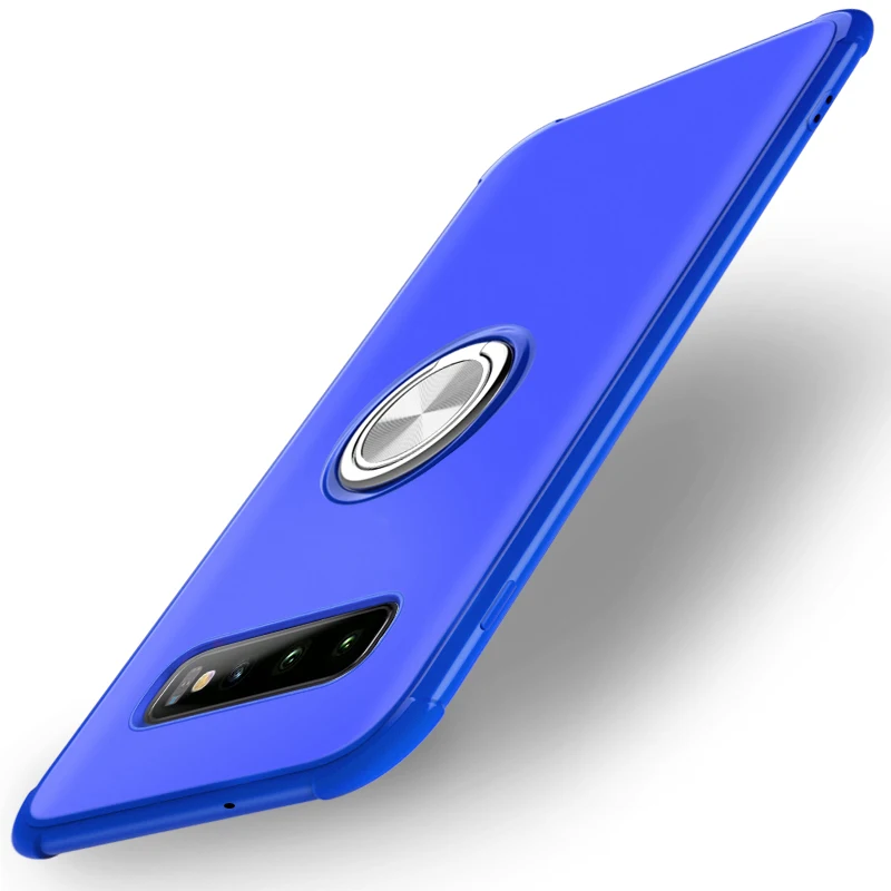 OUDINI Модный мягкий из высокотемпературного полиуретана чехол для samsung galaxy S9 S10e S10 плюс примечание 9 с пальца кольцо для IPHONE X XR XS MAX чехол для телефона чехол