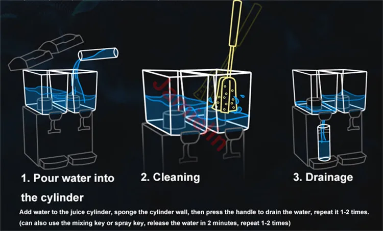cold drinks machine cleaning