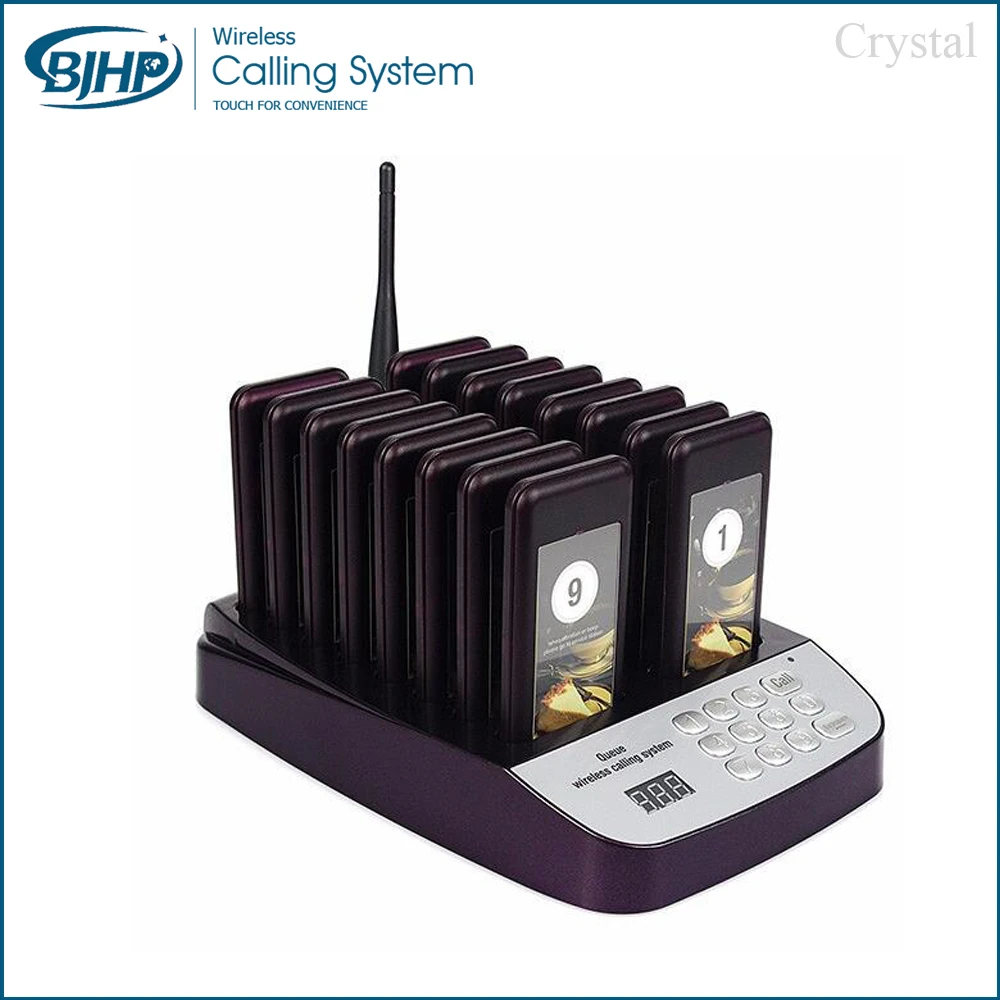 wireless restaurant Queue number coaster pager customer take a meal