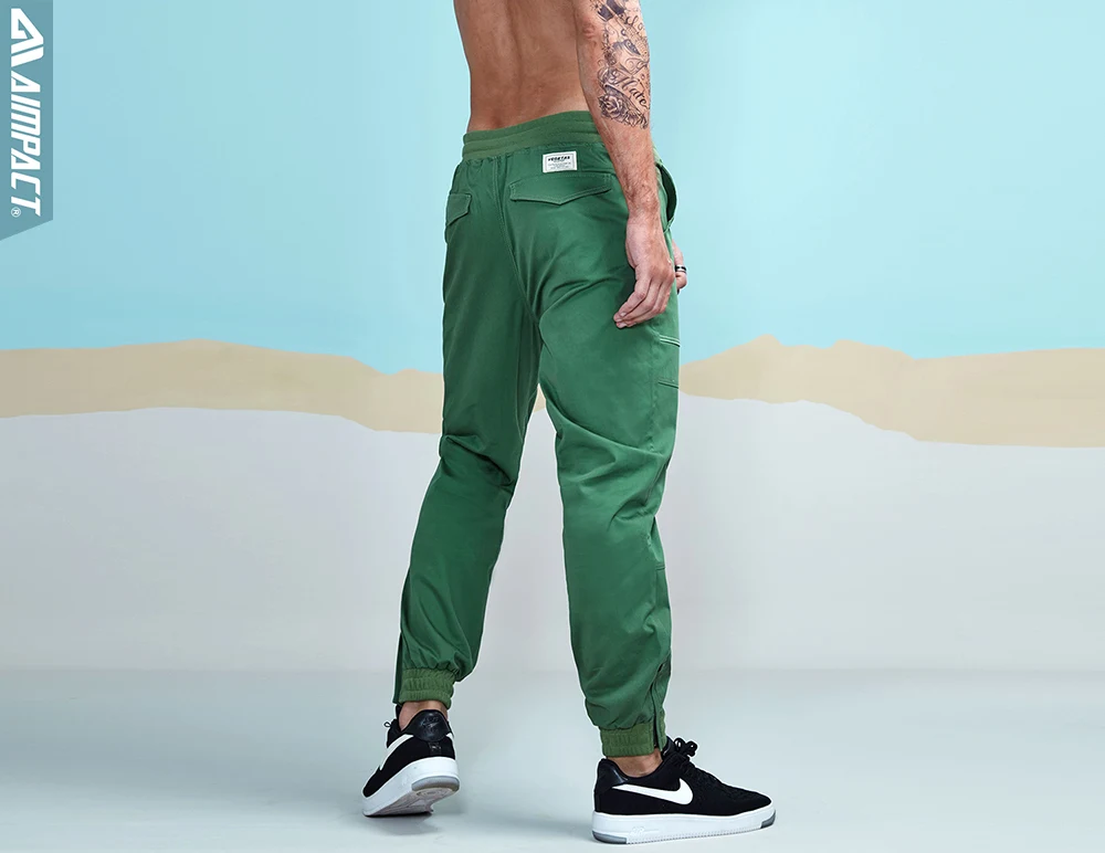 Aimpact 2017 Men Casual Pants Fashion Chino Jogger Pant  (1)