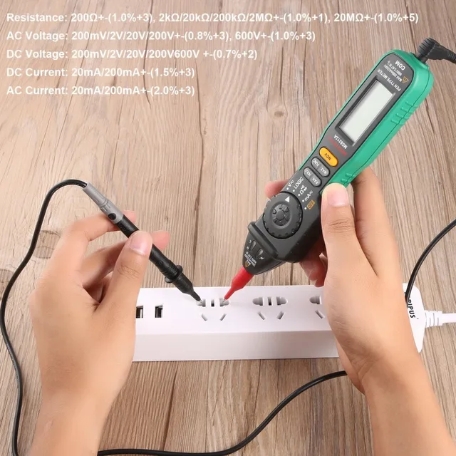 Best Offers Pen Digital Multimeter MS8212A Mastech Esr Meter Digital Transistor Battery Electronics Voltage Current Diode Continuity Tester Best Offers Pen Digital Multimeter MS8212A Mastech Esr Meter Digital Transistor Battery Electronics Voltage Current Diode Continuity Tester