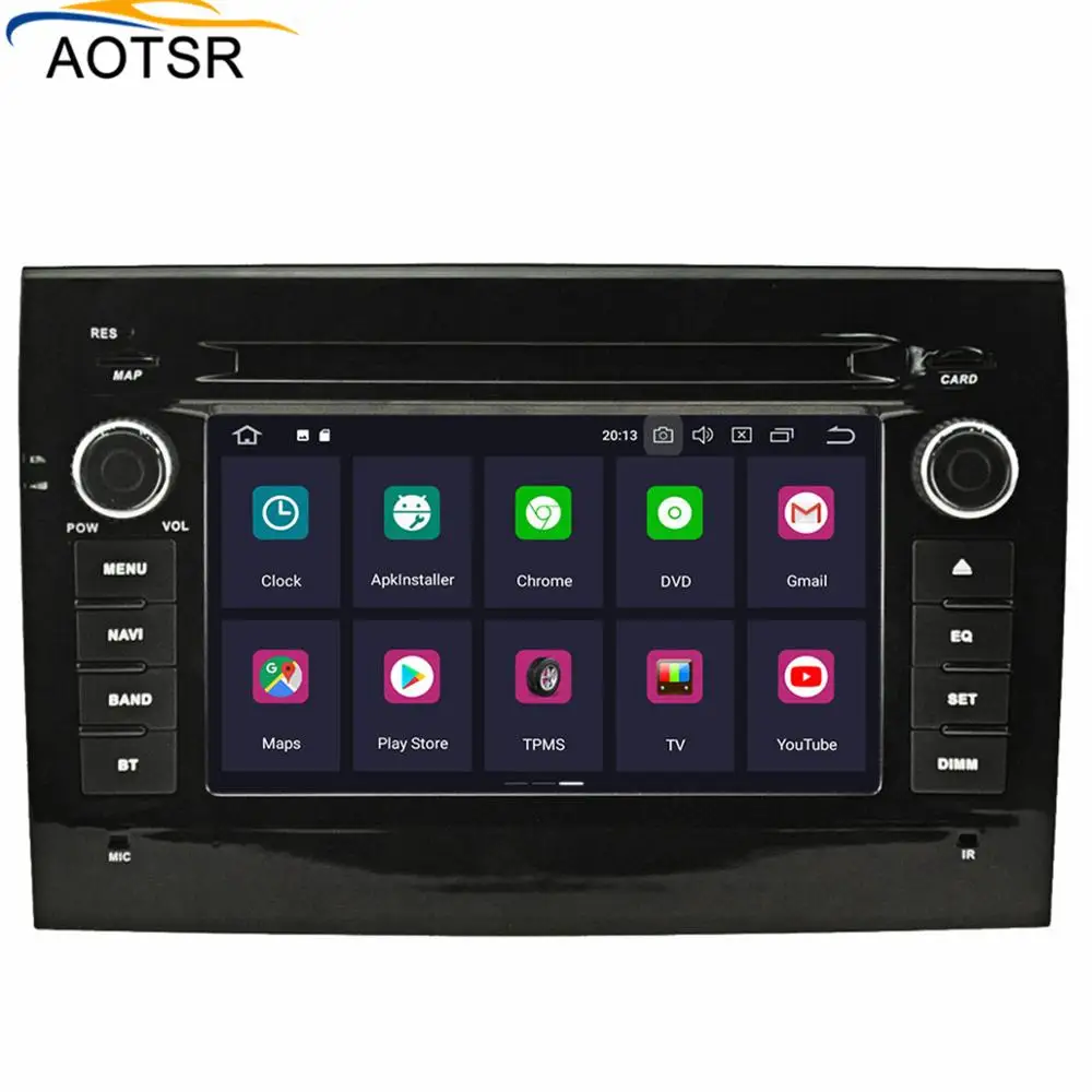 Flash Deal IPS 4+32 Android 9.0 Car Radio DVD Player GPS Multimedia Stereo For Fiat Ducato 2002-2008 Auto stereo Video Navigation head unit 1