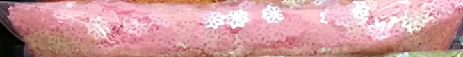 9 мм полые снежинки форма, Сыпучие блёстки Блестки для скрапбукинга ручной работы DIY Рождественский Декор Швейные аксессуары для одежды 20 г - Цвет: AB pink
