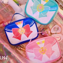 Принцесса Сладкая Лолита Сумка японская портативная милая сумка для хранения дорожная моющаяся сумка мягкая сестра косметичка сумка 167