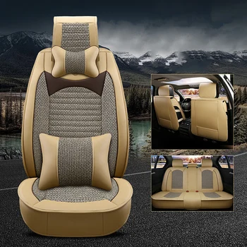 

WLMWL Universal Leather Car seat cover for Honda all models CRV XRV Odyssey city crosstour civic crider vezel fit accord