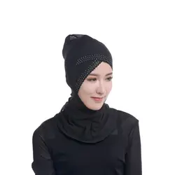 2019 мусульманская исламский хиджаб мягкий модал шейные шарфы длиннее Cachecol Foulards Femme крышка Рамадан фестиваль Женская одежда