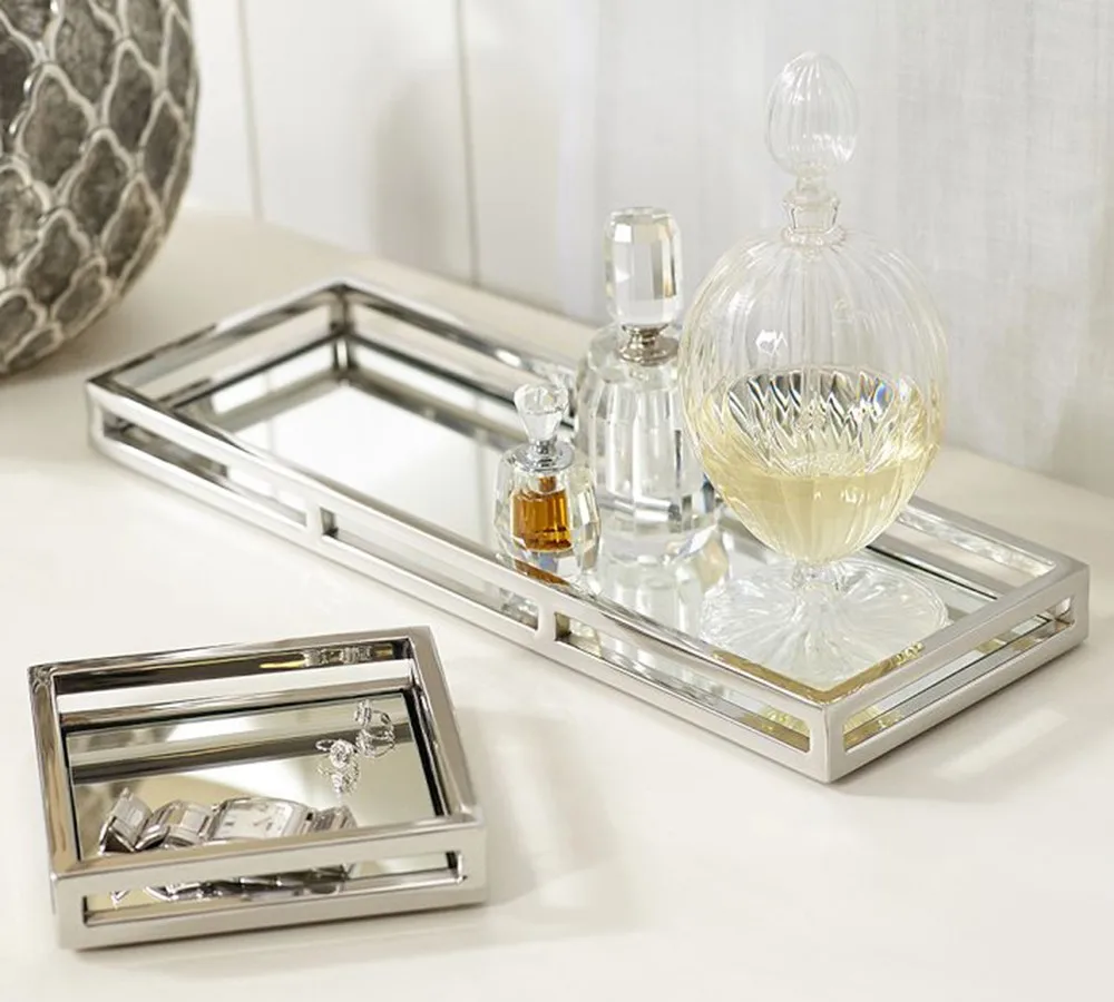 BRYNN MIRRORED TRAYS