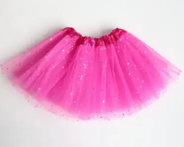 11 цветов, бальное платье, юбка-пачка принцессы для маленьких девочек, детская праздничная одежда для балета, Одежда для танцев, юбка-американка - Цвет: rose red