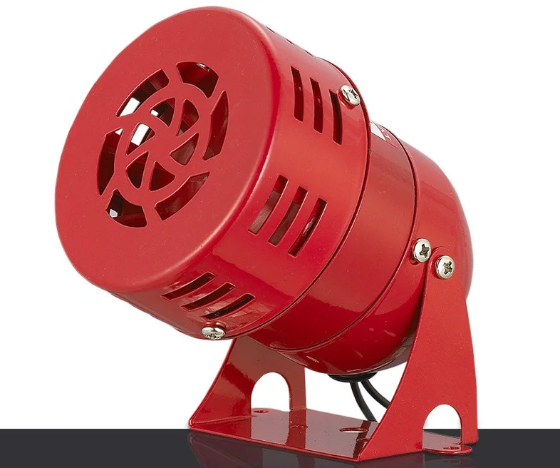 

110DB Motor Horn 12V 3" Automotive Air Raid Siren Horn Alarm Car Trucks Motor Driven Alarm Metal Horn For Vehicle
