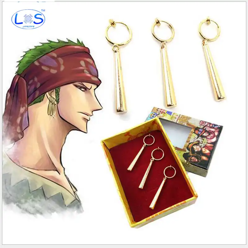 Lonsun 3ピース セットアクションフィギュアランダムワンピースロロノア ゾロcpsplayイヤリングpvcギフト装飾グッズモデルアニメのおもちゃ Anime Toys Roronoa Zoroaction Figure Aliexpress