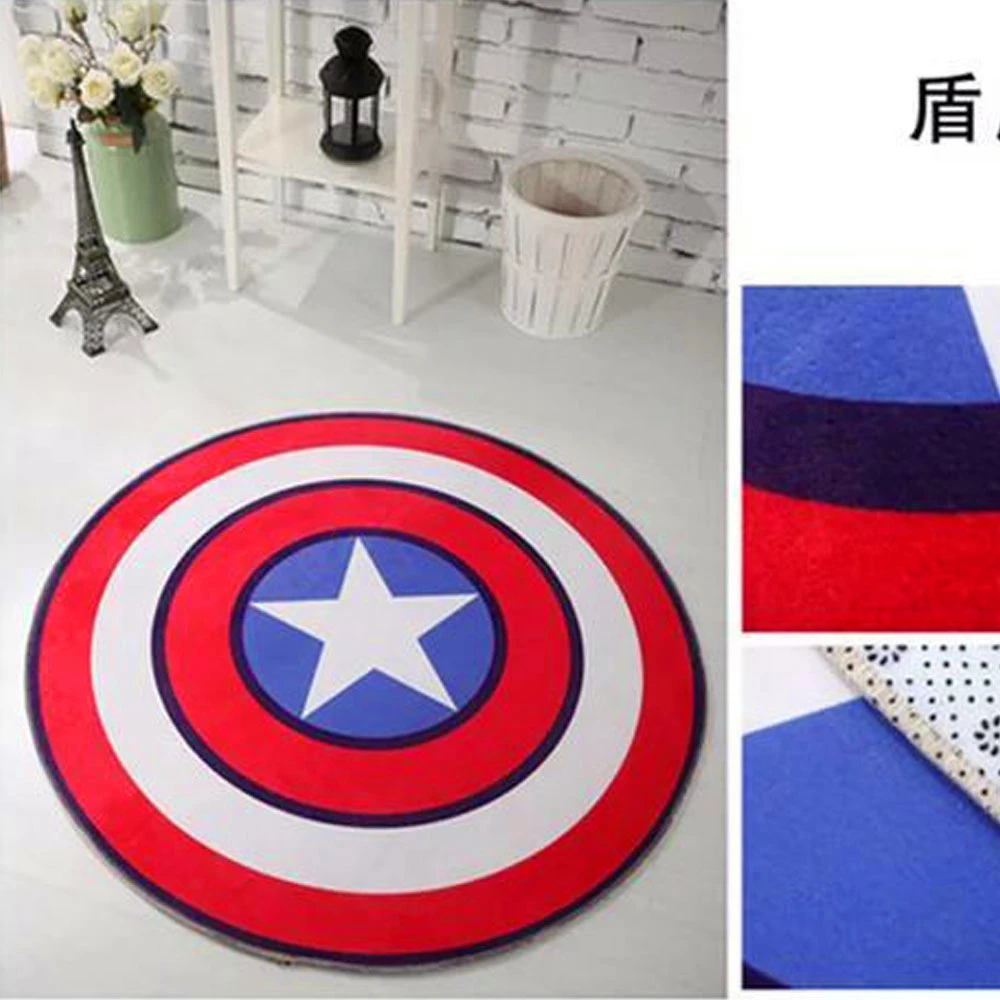 Red High Heels Shoe Beads Yoga Round Floor Mat Bedroom Living Room Area Rugs HOT