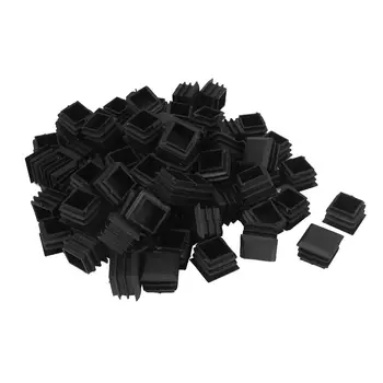 

00 Pieces Plastic Cover Caps Terminal Tube Square Tube Outlet Socket 125x25mm