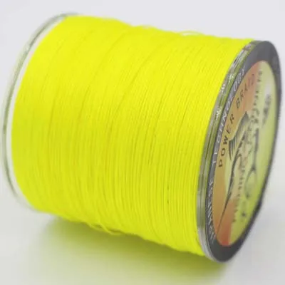 Улучшенная плетеная рыболовная леска 8 нитей 300 м устойчивая к истиранию плетеная леска 20lb-200lb суперпрочные рыболовные лески из полиэтилена - Цвет: Yellow