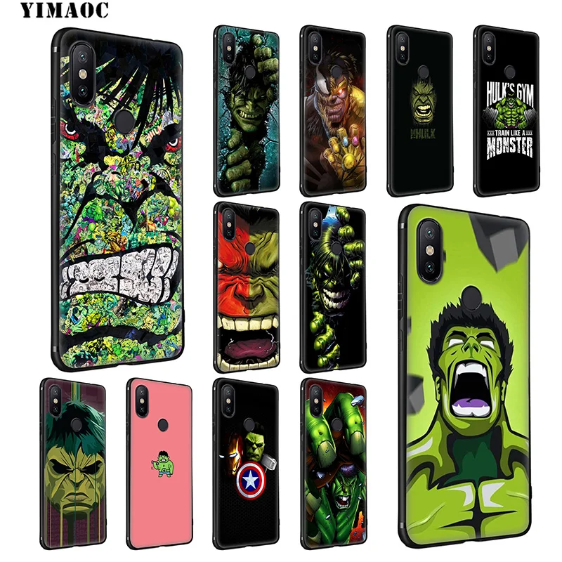 Yimaoc &quotХалк&quot &quotсупергерой Мягкий силиконовый чехол для Xiaomi Redmi 7A Note 7 6 6A 5 4 4X 4A 5A S2