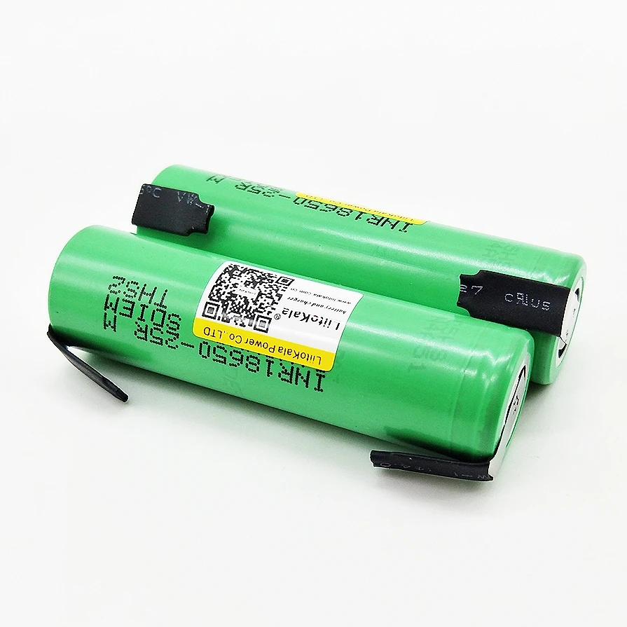 2019 Новый 1-10 шт./лот Оригинал лиитокала 18650 2500 mah батарея INR18650 25RM 20A разрядный литий батареи