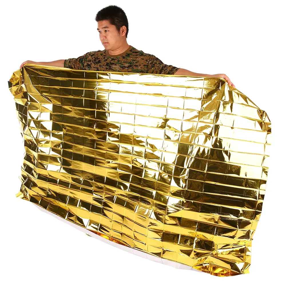 Термоодеяло следопыт 160х210 см. Термоодеяло "следопыт", 160х210 см, серебро/золото/200/. Термоодеяло 130*210 см. Спасательное одеяло из фольги. Покрывало спасателя.