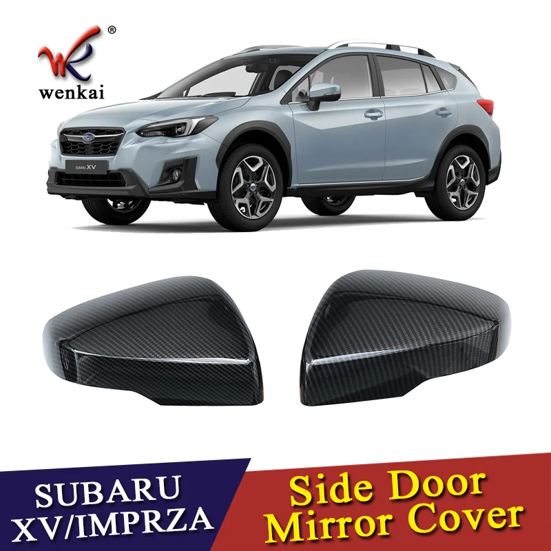 Для Subaru XV GT3 GT7 Impreza, автомобильный Стайлинг, задняя сторона заднего вида, боковое зеркало, Полоска, накладка, панель, запчасти для лампы