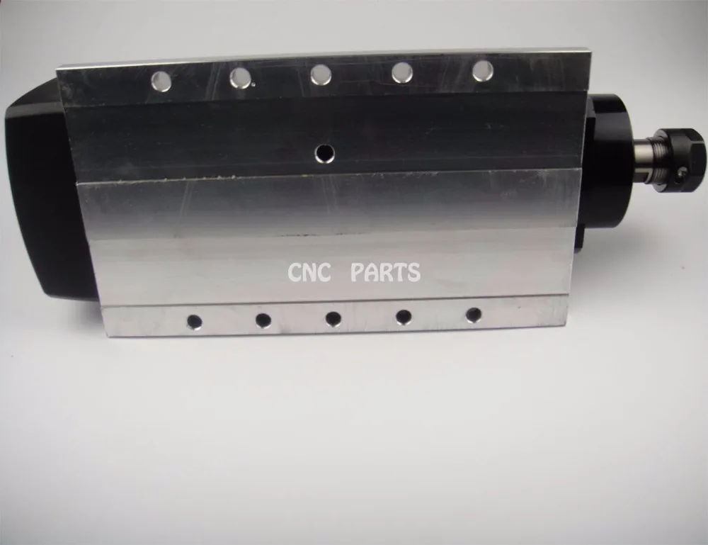 4 кВт квадратный ER20 AC220V воздушный фрезерный шпиндель с ЧПУ|spindle part|spindles woodspindle