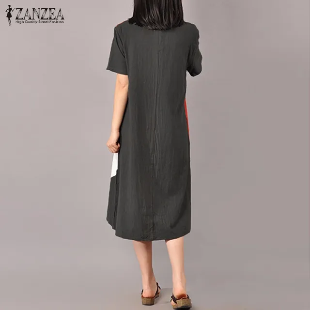 Women's Plus Size A Line Dress Print Round Neck Long Sleeve Fall Winter Casual Vintage Maxi long Dress Daily Dress 5