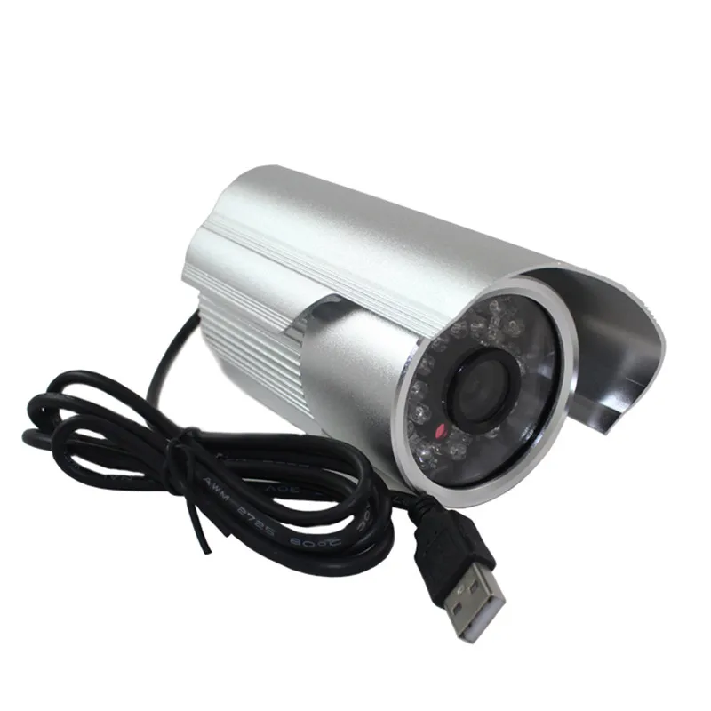Видеонаблюдения Пуля Открытый Водонепроницаемый DVR USB Камера 600TVL ИК ночного