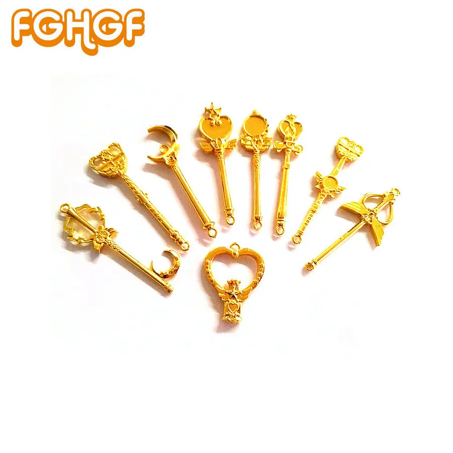 9 шт. металлическая подвеска в виде волшебной палочки|accessories accessories|accessories