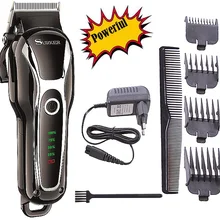 Машинка для стрижки волос, профессиональный электрический триммер для волос, триммер для бороды, Машинка для стрижки волос, машинка для стрижки волос 110-240 В