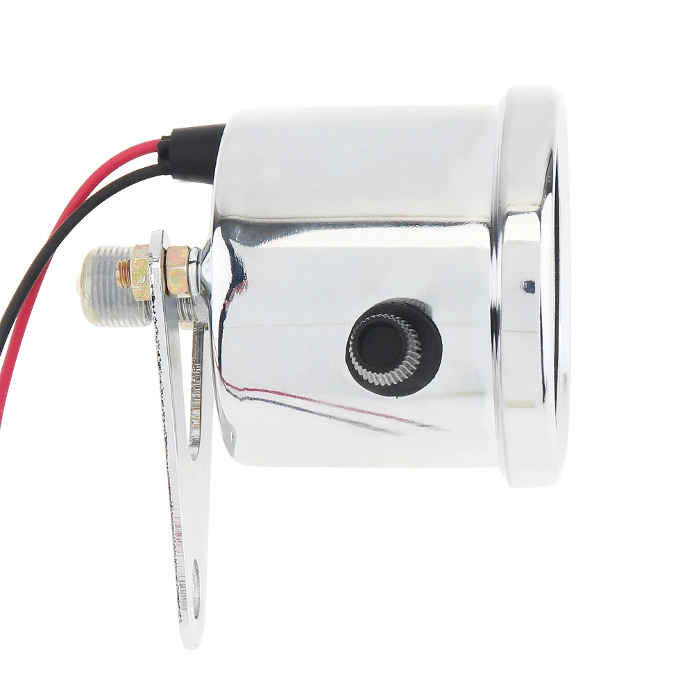 Medidor com Led Indicador de Luz Universal Motocicleta Velocímetro Odômetro Dupla Velocidade Amarela 5 Cheap Instrumentos