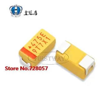 

50pcs/lot Free shipping 4.7UF 25V A 3216 1206 475E