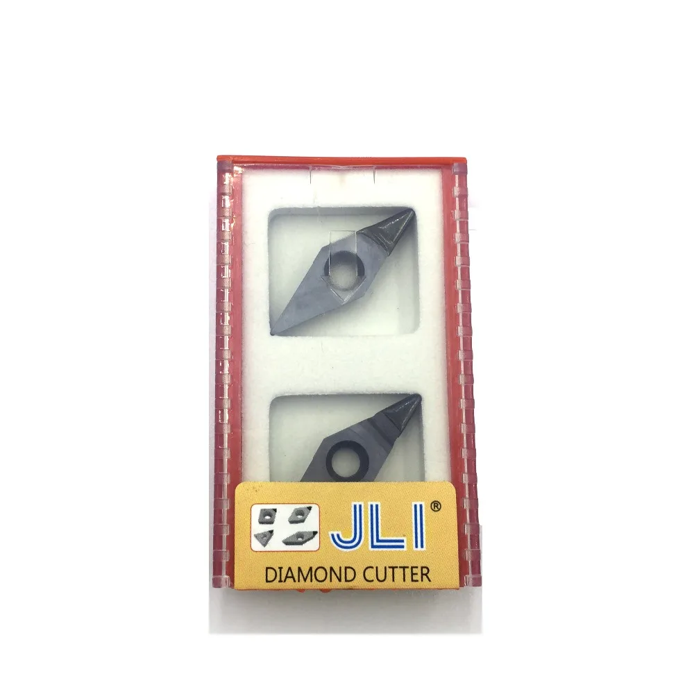 Алмазный токарный станок JLI 2 шт./компл. VCGW160404 PCD режущий инструмент серия токарных