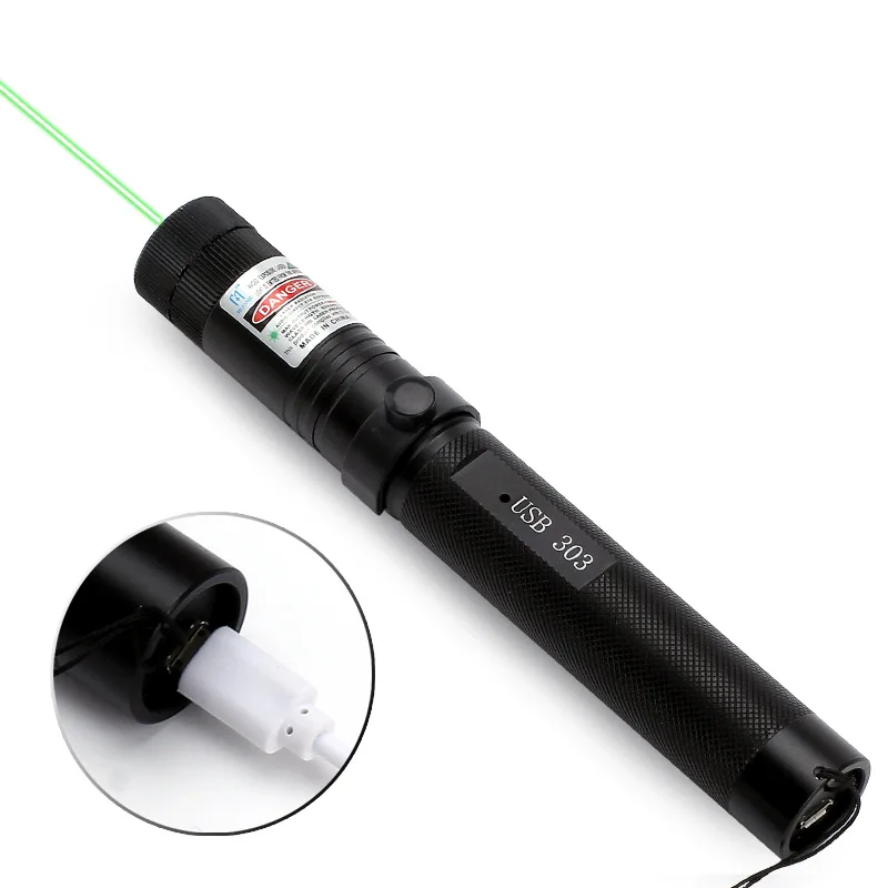 

USB charging portable laser light green light star pen laser flashlight starry sky remote teaching laser pointer