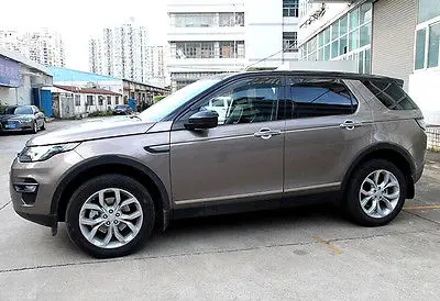 

Window Visor Vent Shade Sun Rain Guard For Land Rover Discovery Sport 2015-2017