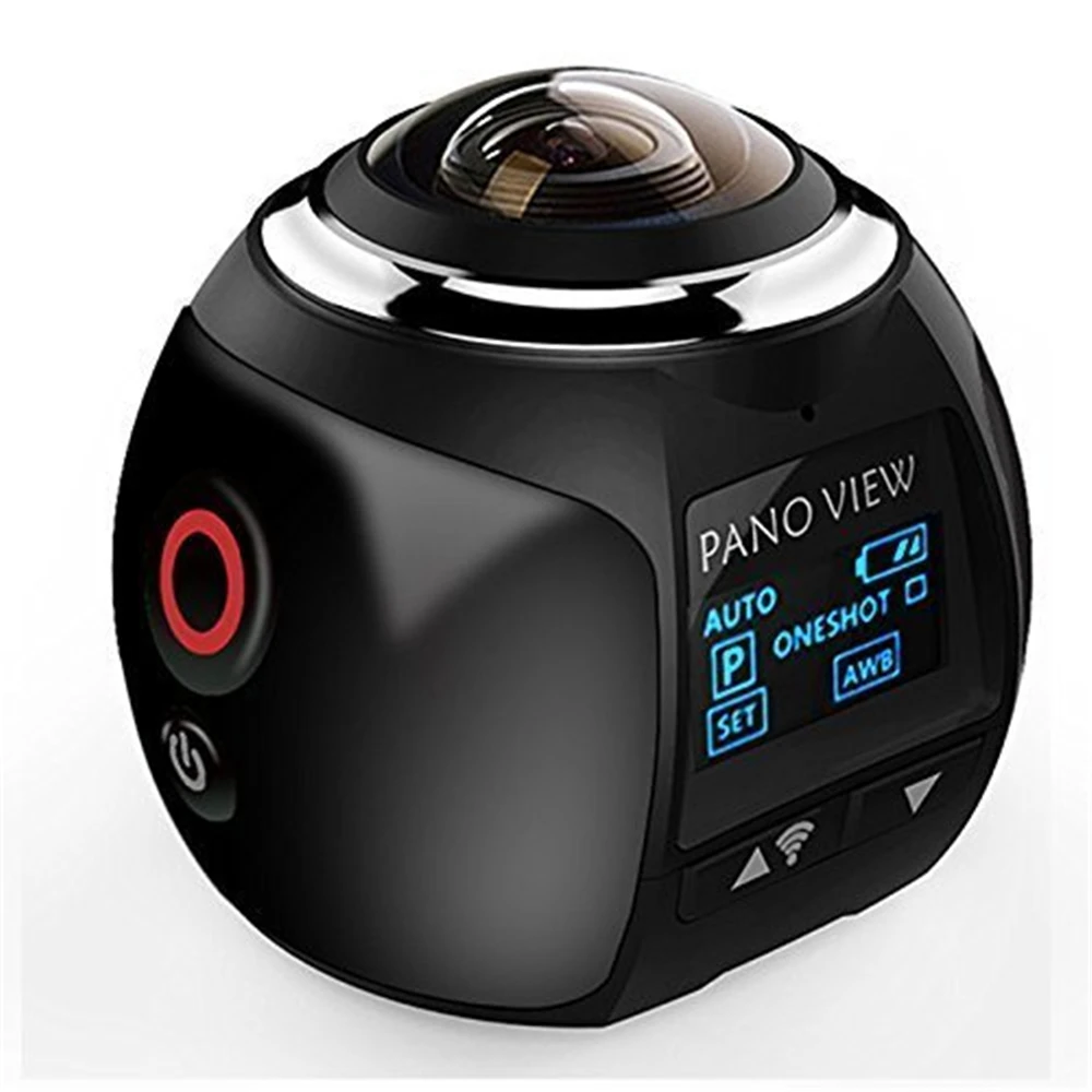 Спортивная Экшн камера YIXIANG V1 Wi Fi 3K 30fps 16 МП 360 градусов Ultra HDMI HD выход мини