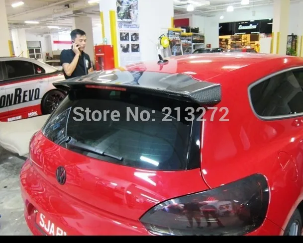 

FRP auto car rear wing trunk lip spoiler for VW Scirocco