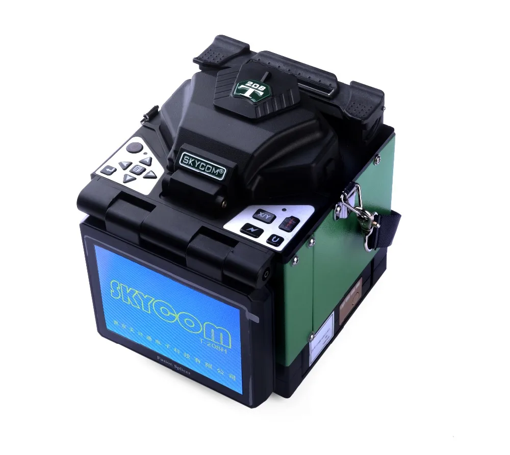 

FTTH Fiber Optic Splicing Machine Optical Fiber Fusion Splicer T-208H Free Shipping