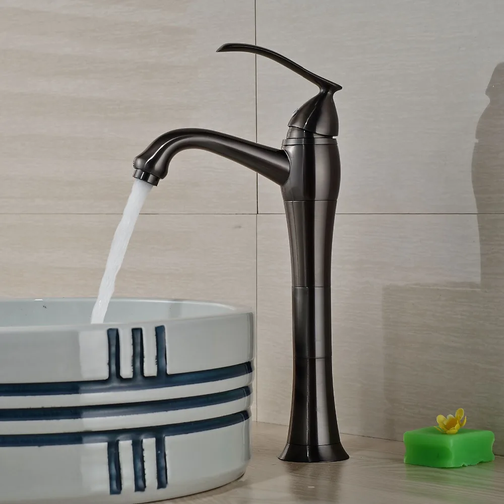 

Traditional Style Oil Rubbed Bronze Bathroom Basin Faucet Teapot Vanity Sink Mixer Tap Countertop Mixer Tap
