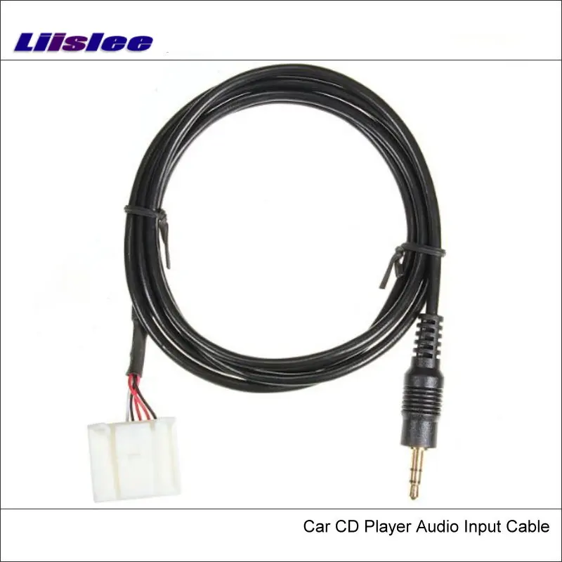 Kopen Liislee Originele Stekkers Om AUX Adapter 3.5mm Connector Voor Toyota Corolla Auto Audio Media Kabel Data Muziek Draad