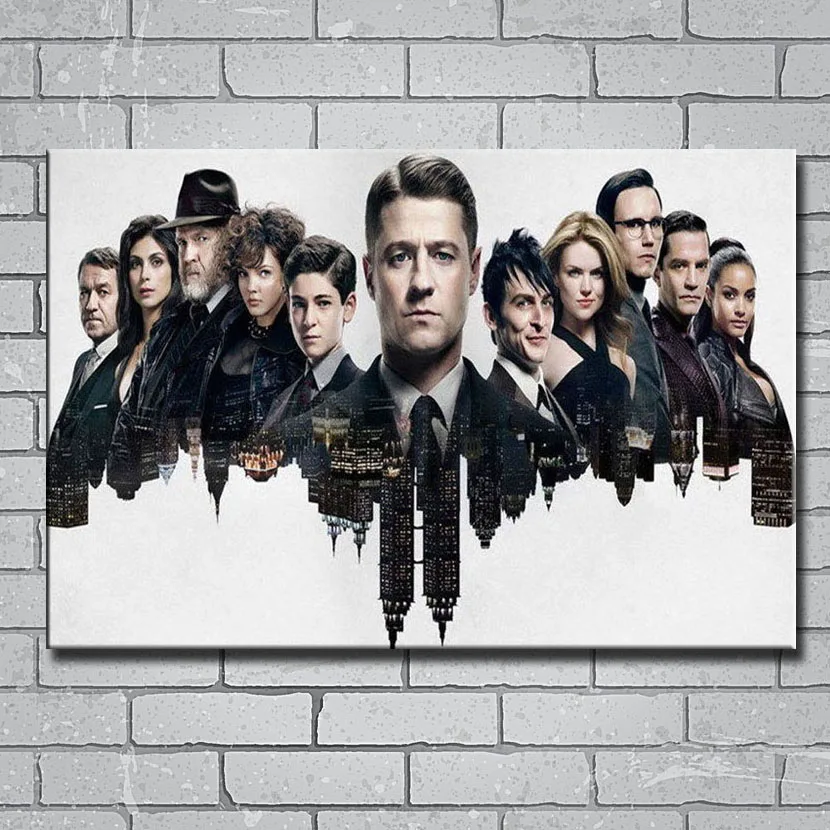 Y160 Gotham 1 2 Crime Drama TV Series Season Show 14x21
